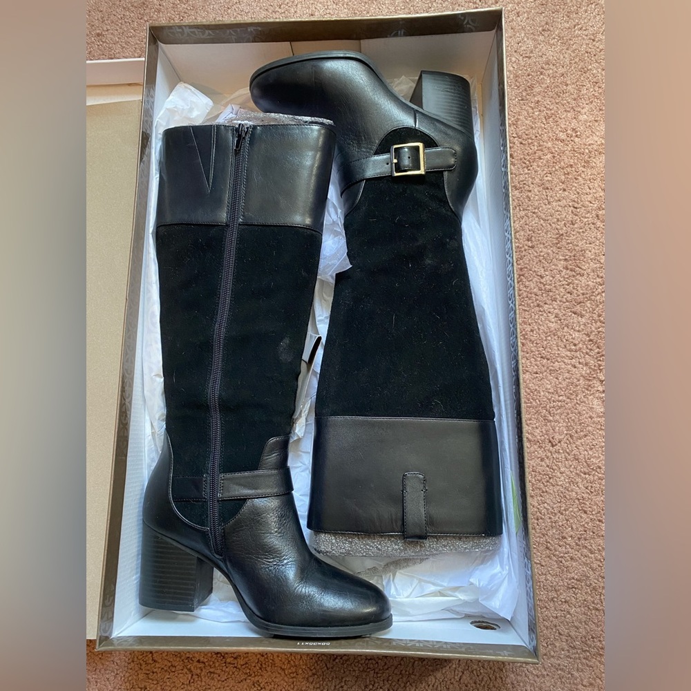 Giani Bernini Memory Foam Riding Boots size 8